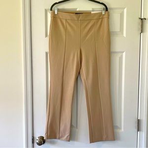 NWT Ann Taylor Hig Rise Side Zip Kick Crop Pants.